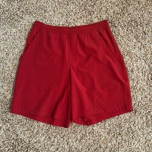 Men's 7inch Lululemon pace breaker shorts size medium